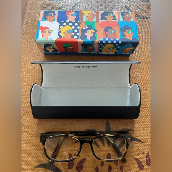 Warby Parker prescription eyeglasses frames, tortoise. - Picture 2 of 4